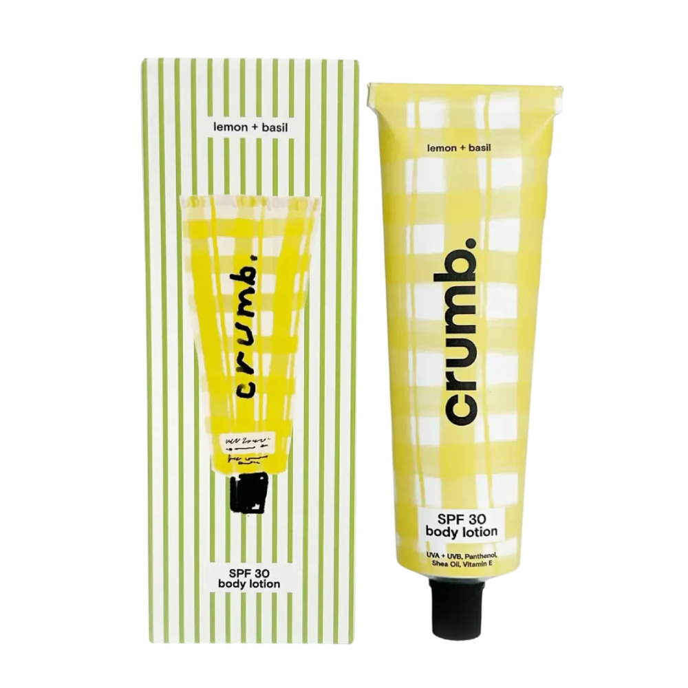 CRUMB. Body Lotion Lemon Basil SPF 30+ 100ml - Сонцезахисний крем для тіла "Lemon Basil" - фото №5 CRUMB. Body Lotion Lemon Basil SPF 30+ 100ml - Сонцезахисний крем для тіла "Lemon Basil" - фото №5